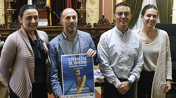 Ourense acoge el Campeonato de Galicia de salvamento acuático