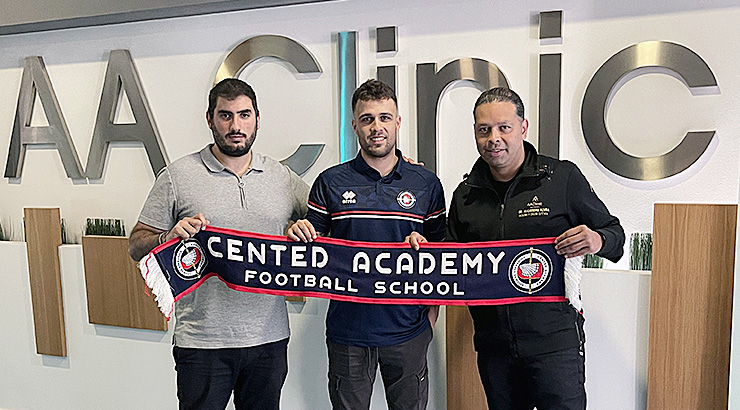 Cented Academy presenta a su nuevo entrenador