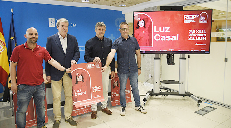 Luz Casal, a protagonista do «Rock entre pedra e poseía»