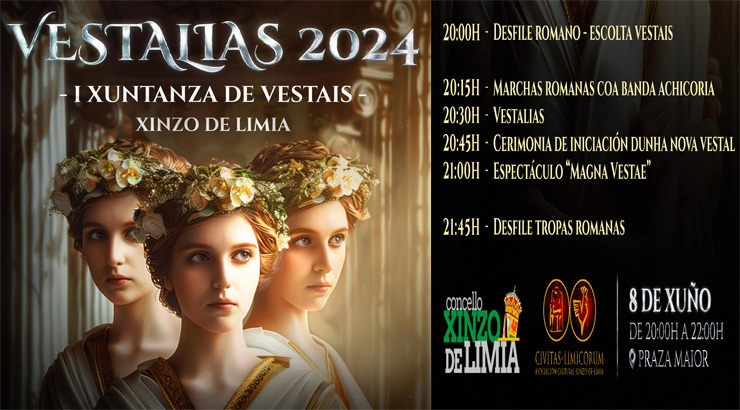 “Vestalias” fará retroceder a Xinzo no tempo