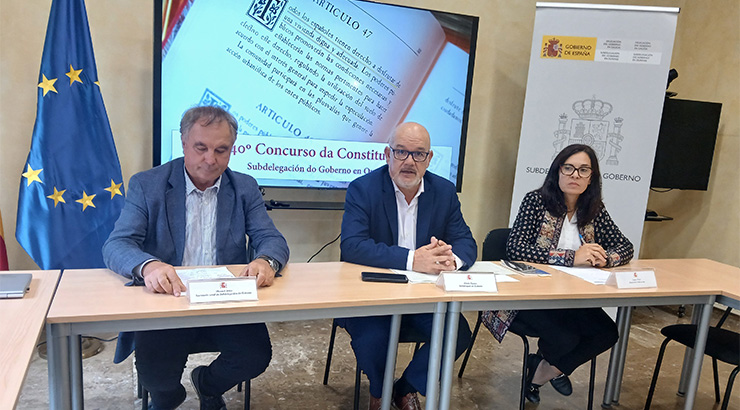 A Subdelegación do Goberno en Ourense pon en marcha a 40ª edición do seu Concurso da Constitución
