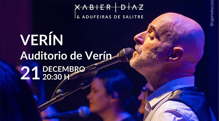 Xabier Díaz presentará o seu novo disco en Verín