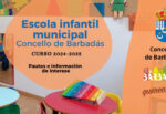 A Escola Infantil de Barbadás abre o prazo de inscrición para o próximo curso