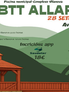 Allariz acolle a 3ª BTT o 28 de setembro