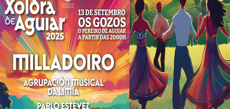 Milladoiro, Agrupación Musical da Limia e Pablo Estévez, na Xoldra de Aguiar Milladoiro, Agrupación Musical da Limia e Pablo Estévez, na Xoldra de Aguiar