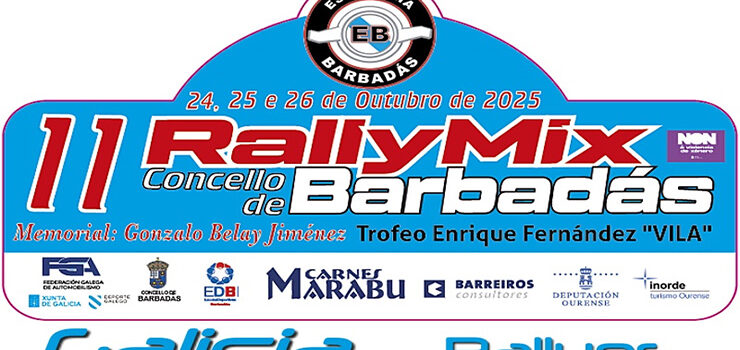 O Rallymix Concello de Barbadás chega á súa undécima edición con récord de participantes O Rallymix Concello de Barbadás chega á súa undécima edición con récord de participantes