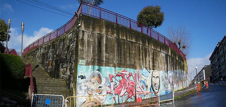 Iníciase o proceso para reformar o muro do Parque da Liberdade da Valenzá