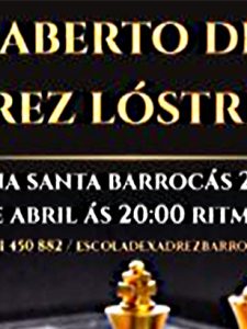 Xadrez en Barrocás esta Semana Santa