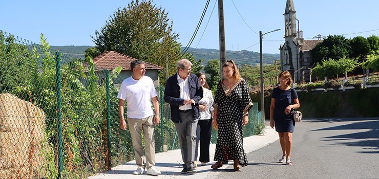 Rematan as obras da senda peonil de Castrelo de Miño