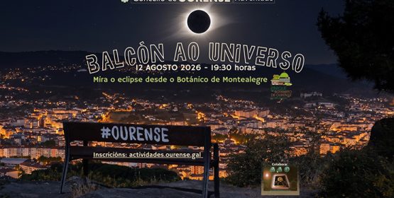 A eclipse, desde o Botánico