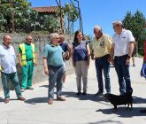 Obras de mellora de espazos públicos en Muíños