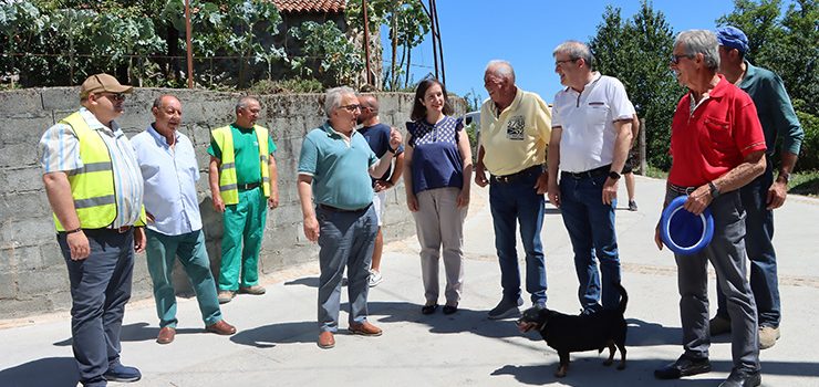 Obras de mellora de espazos públicos en Muíños Obras de mellora de espazos públicos en Muíños