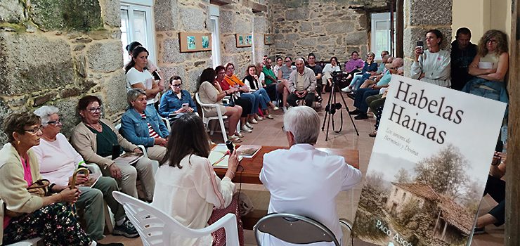 Paco Ascón presenta en A Veiga, Habelas Hainas Paco Ascón presenta en A Veiga, Habelas Hainas
