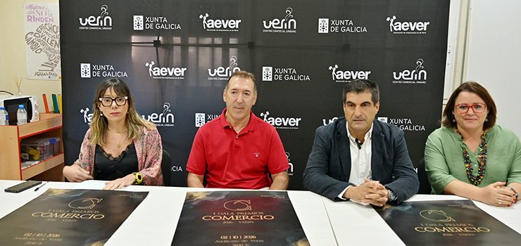 A Gala do comercio local de Verín premiará o 2 de outubro a traxectoria e a innovación dos negocios da vila A Gala do comercio local de Verín premiará o 2 de outubro a traxectoria e a innovación dos negocios da vila