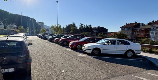 O Concello de Ourense gaña 40 prazas de aparcamento na rúa José Antonio Nieves Conde