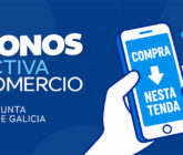 A Xunta activa unha nova edición dos bonos Activa Comercio con 2,5 millóns de euros en descontos