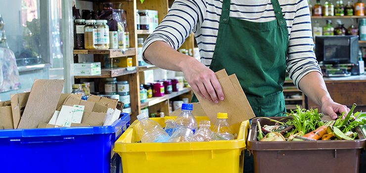 No comercio, cada residuo conta No comercio, cada residuo conta