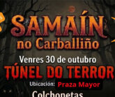O Carballiño celebra o Samaín con terror, xogos, música e chocolate con bica gratuíta